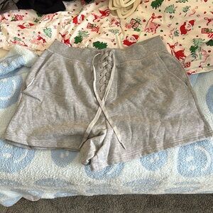 Victorias Secret Grey PJ Shorts NWT